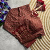 Ajrakh full By Ruhi Ajrakh Cotton Full Sleeve Blouse Wholesale Price In Surat